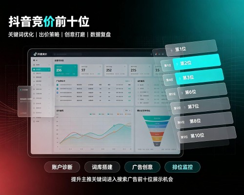 蓬江抖音搜索竞价